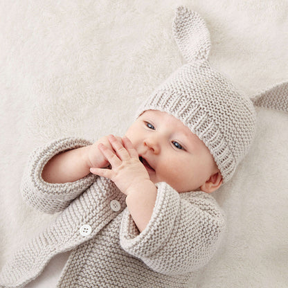 Bernat Knit Baby Jacket Set 3 mos