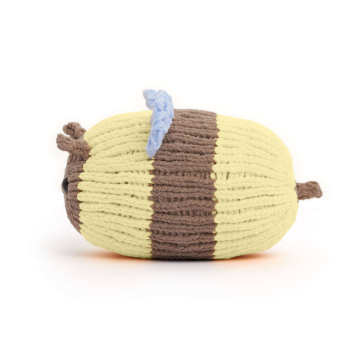 Knit Toy made in Bernat Baby Blanket yarn