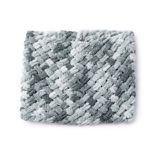 Craft Cowl made in Bernat Blanket-EZ yarn
