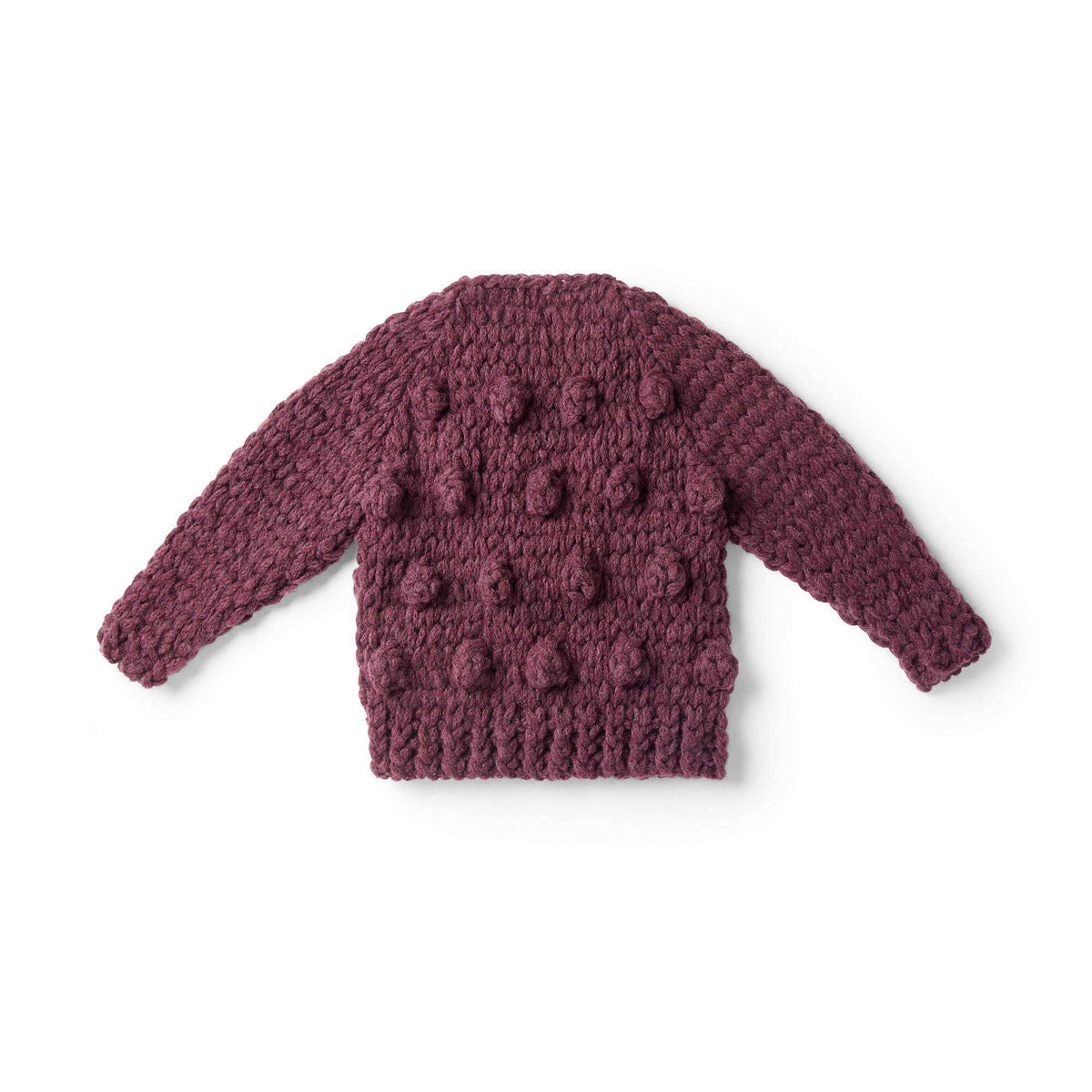 Craft Sweater made in Bernat Alize EZ Wool yarn