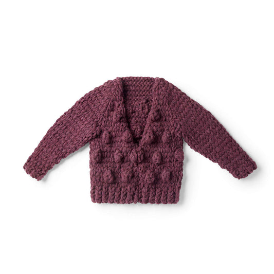 Craft Sweater made in Bernat Alize EZ Wool yarn