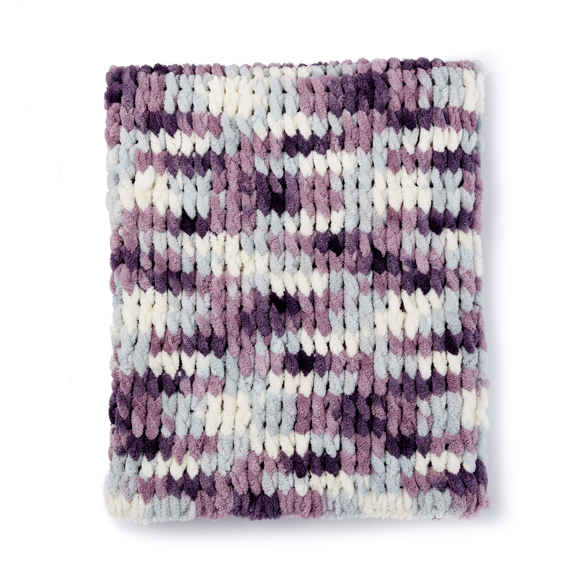 Bernat Alize Blanket-EZ – Confezione 2 Gomitoli Blu Brillante – Filato Ad Anelli Per Maglia A Mano Senza Aghi