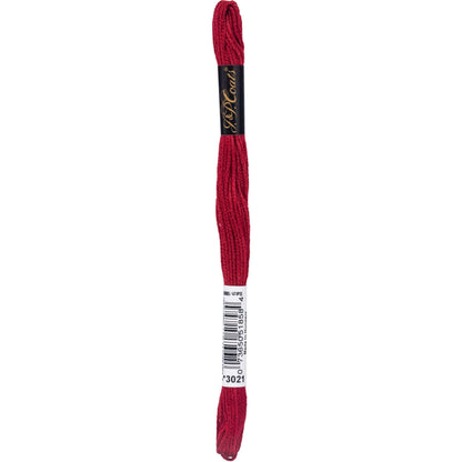 Coats & Clark Cotton Embroidery Floss Christmas Red Dark