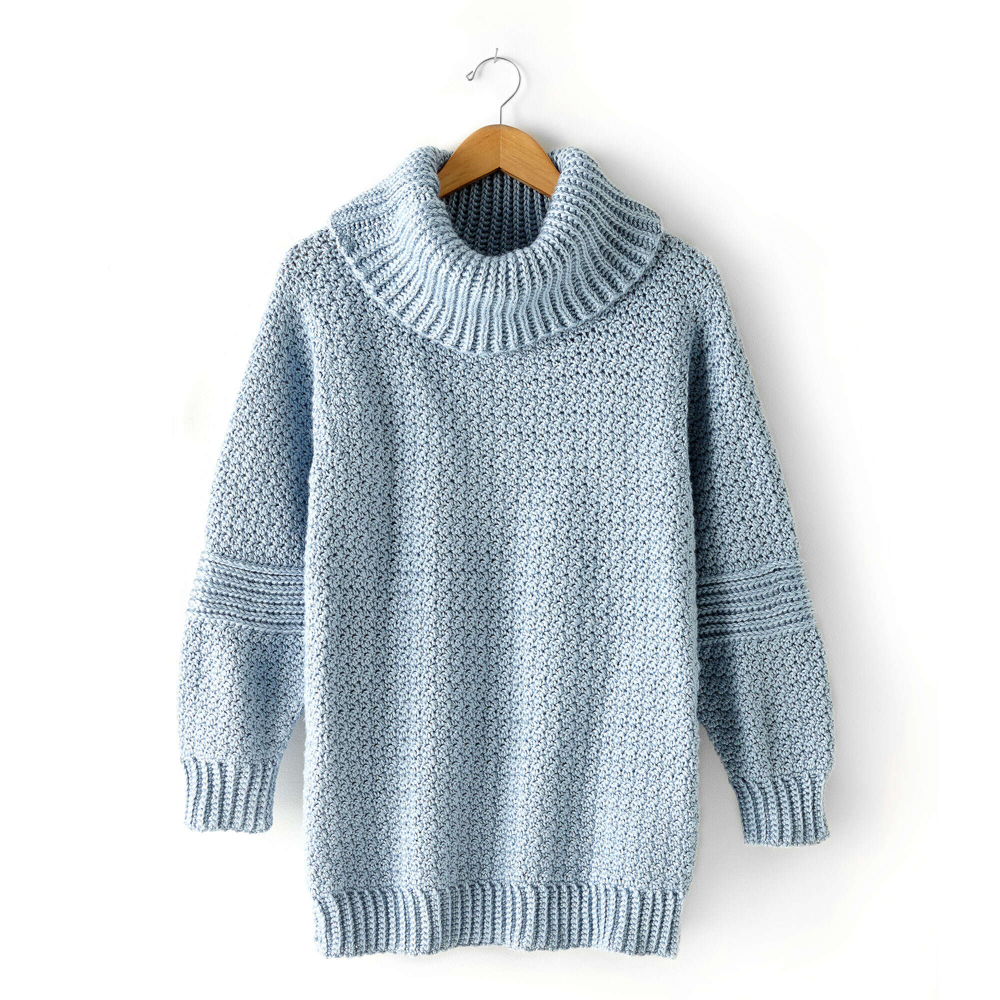 Free Caron Over Easy Cowl Neck Pattern Yarnspirations