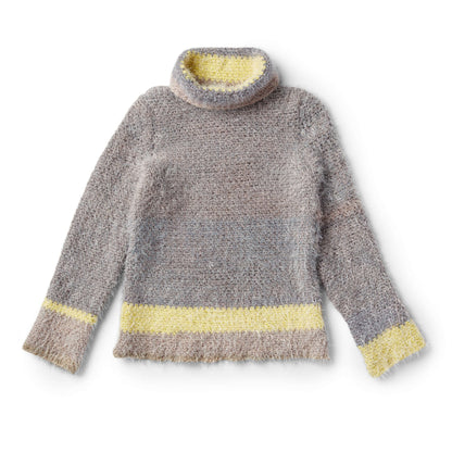 Caron Crochet Cowl Neck Sweater XS/S
