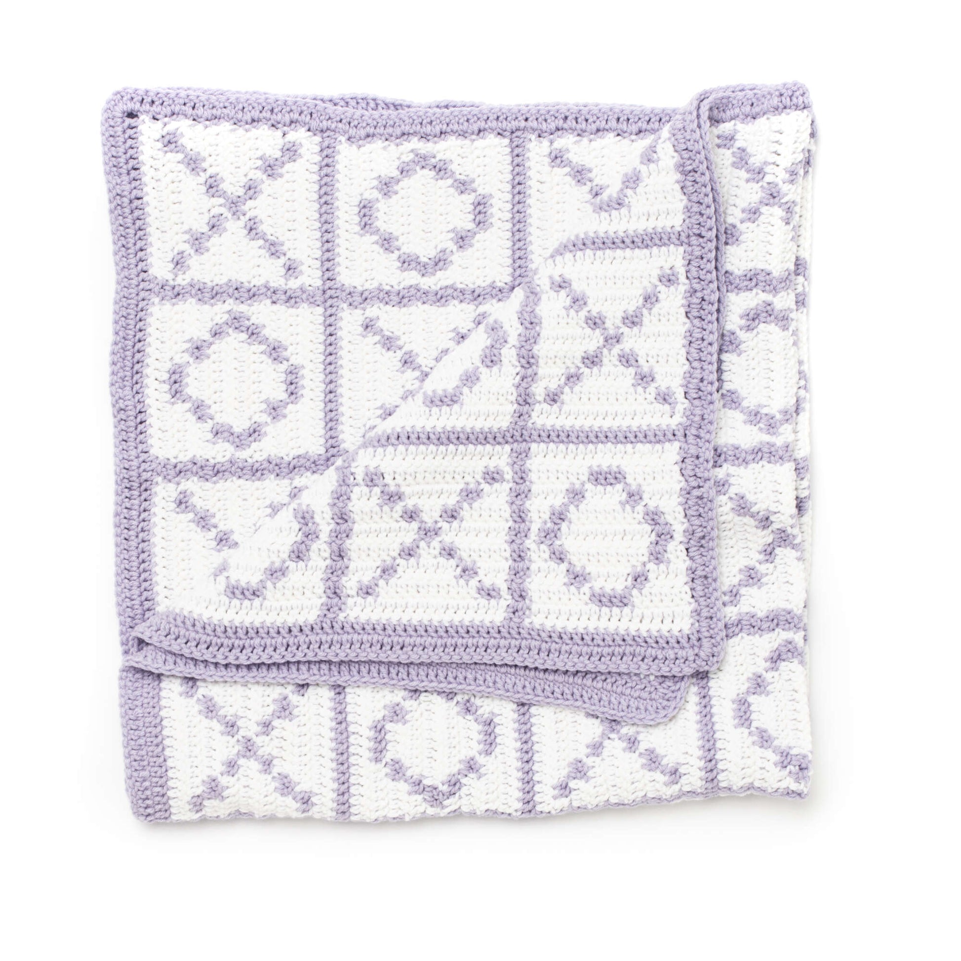 Free Caron Hugs And Kisses Crochet Blanket Pattern