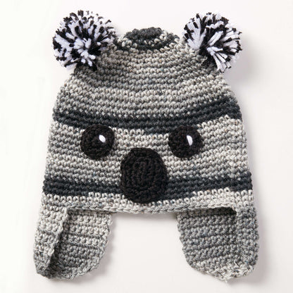 Caron Crochet Koala-ty Hat Single Size