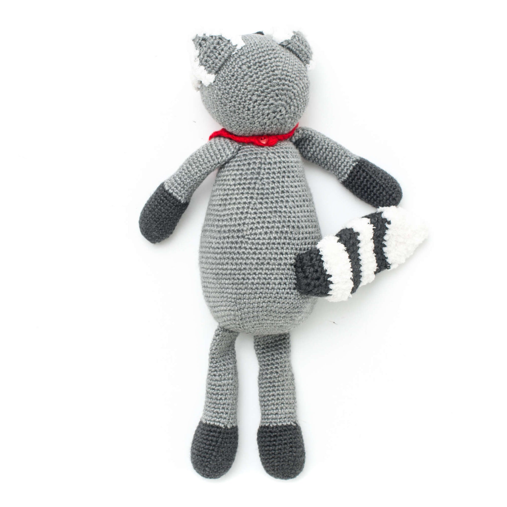 Free Caron Rocky Raccoon Crochet Pattern