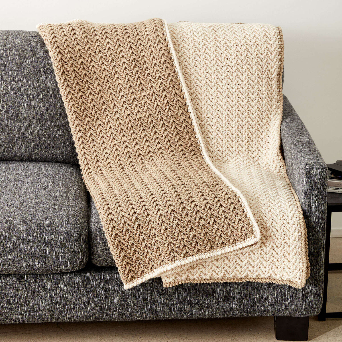 Crochet Blanket made in Caron One Pound yarn