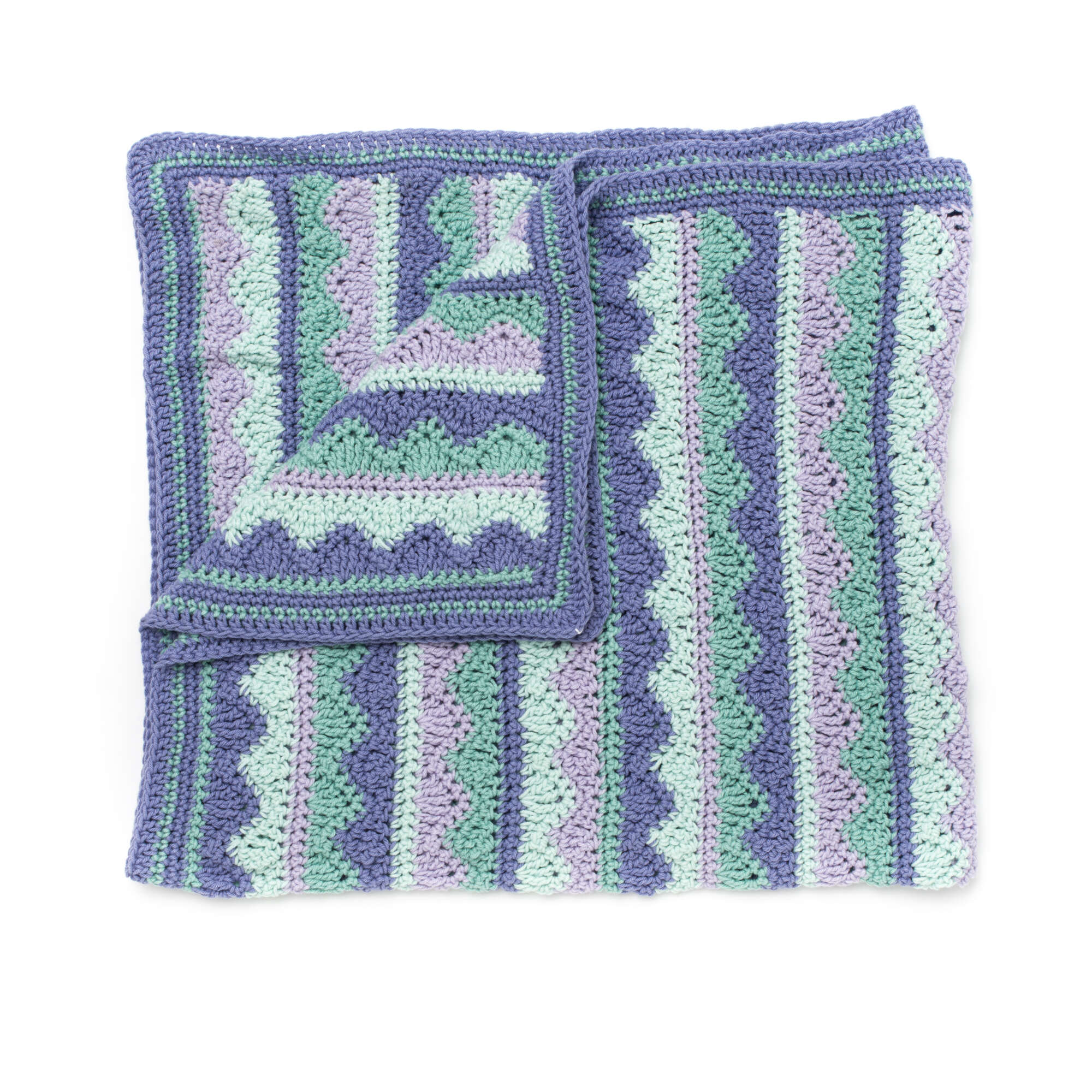 Free Easy Caron Summer Mist Throw Crochet Pattern Yarnspirations