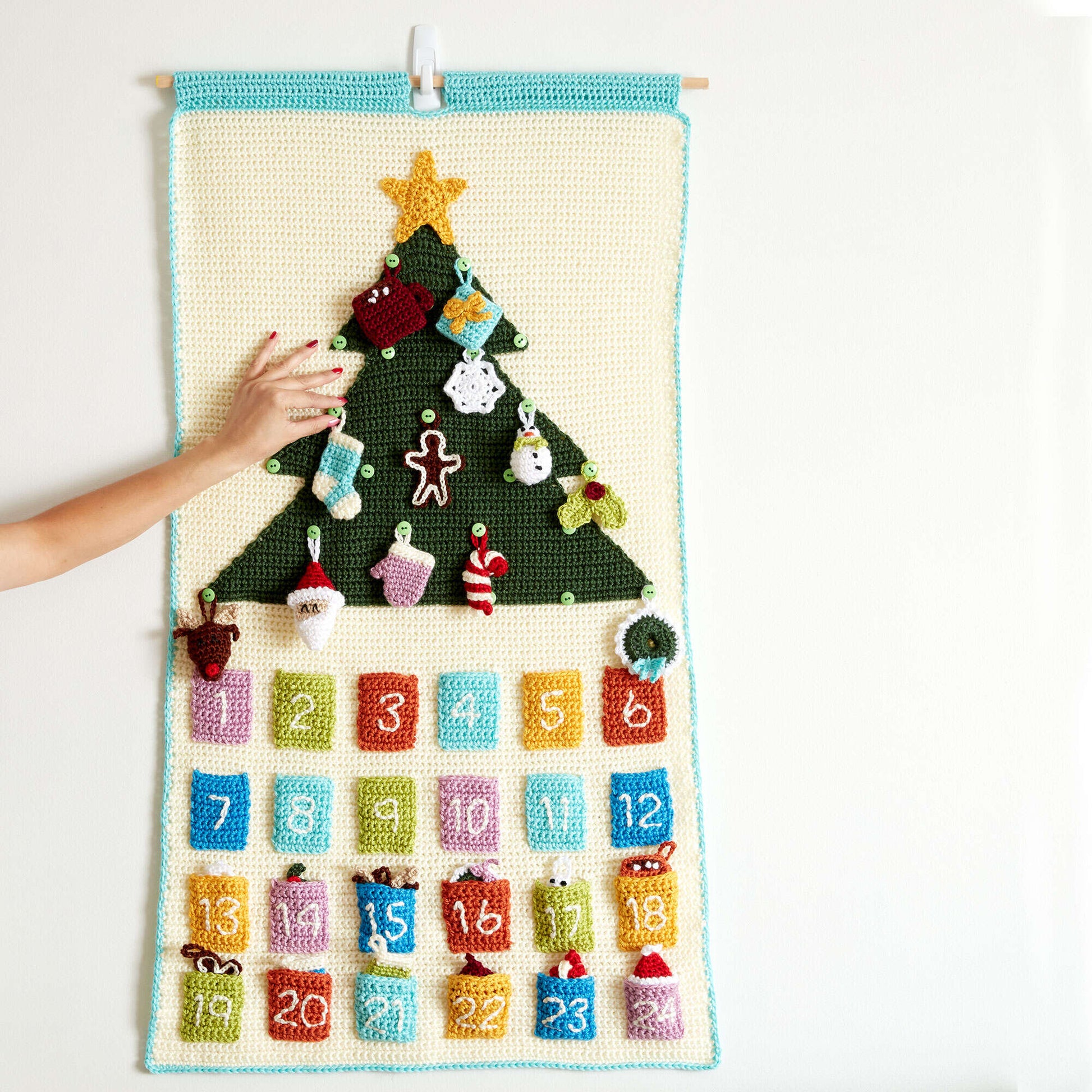 Free Caron Countdown To Christmas Crochet Advent Calendar Pattern