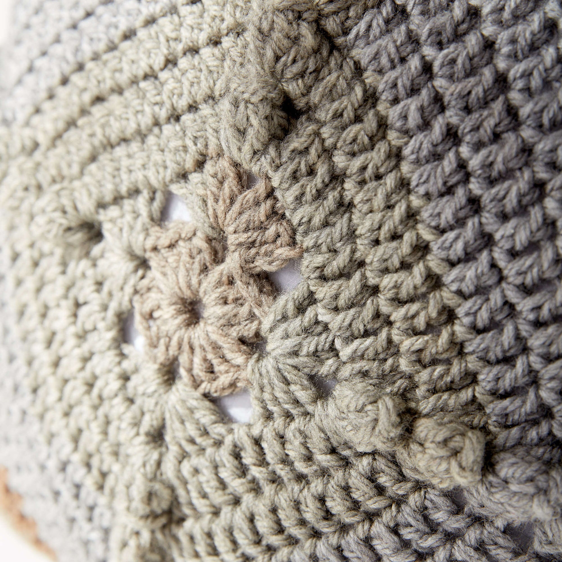 Free Caron Granny Square Crochet Pillow Pattern