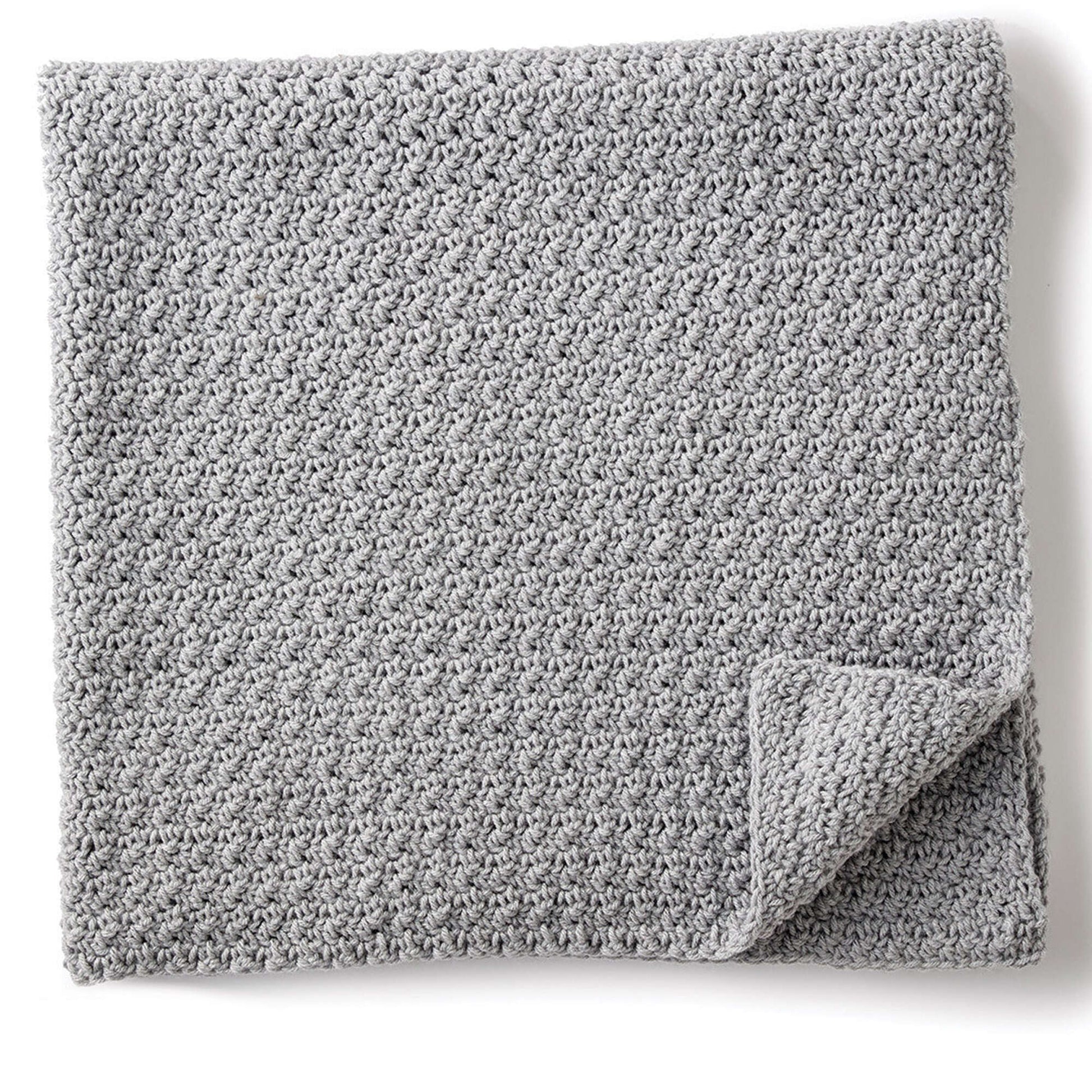 Free Caron Crochet Snuggle Pet Blanket Pattern