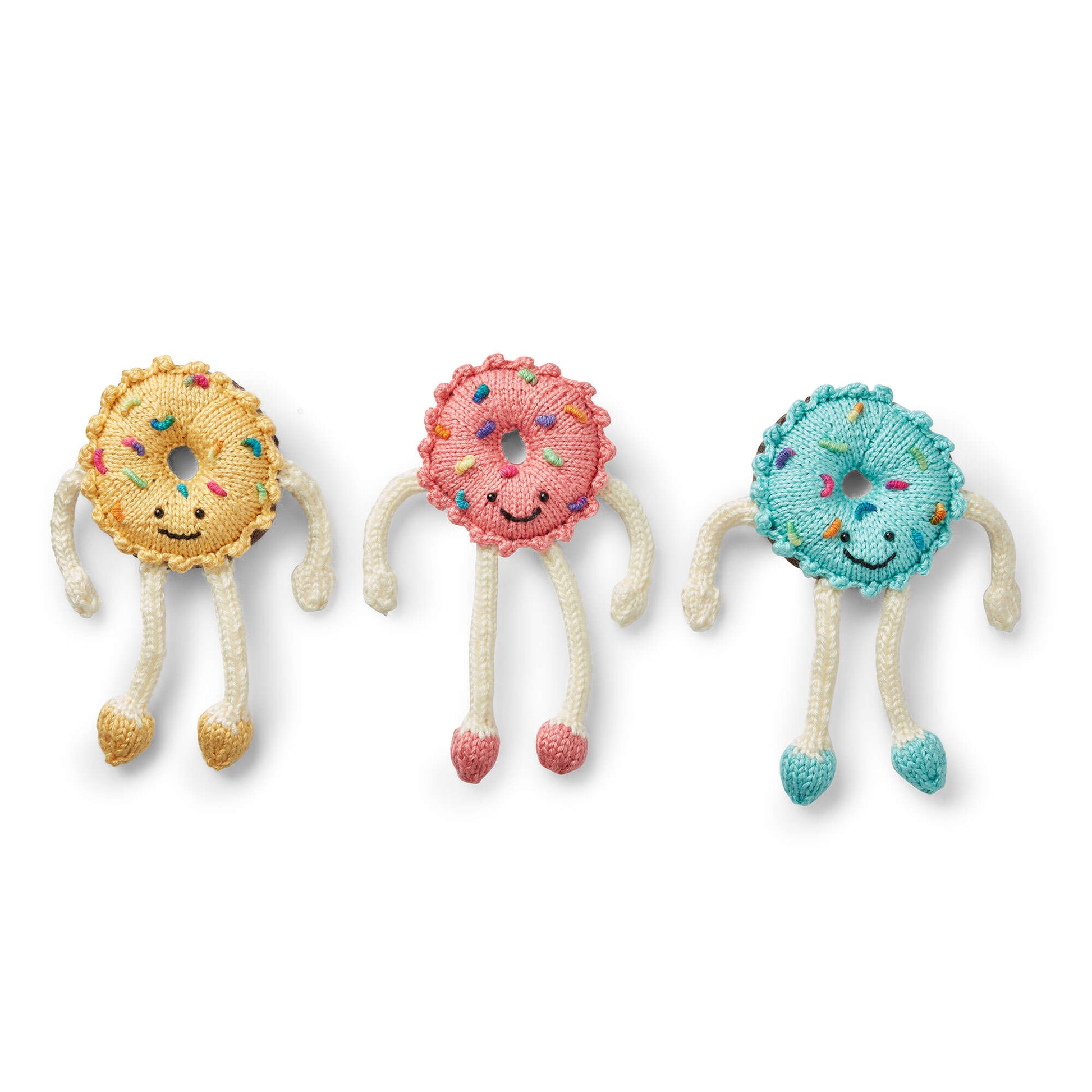 Free Caron Sweet Knit Donut Toy Pattern