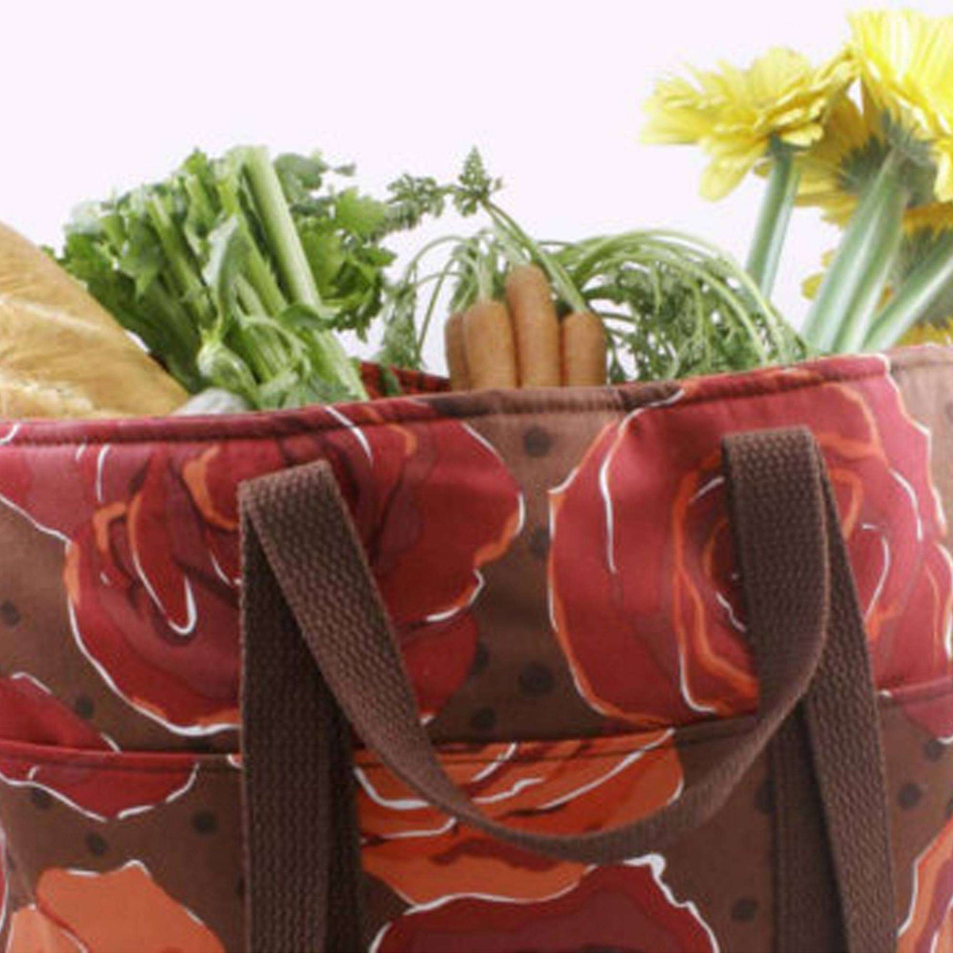 Free Coats Sewing & Clark Gourmet Grocery Tote Pattern