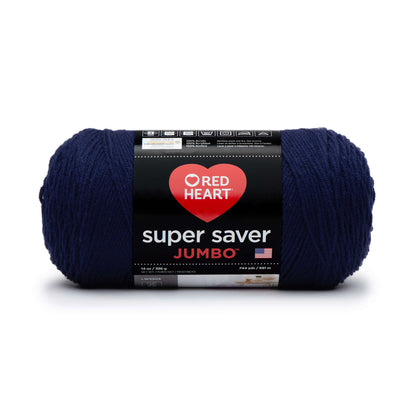 Red Heart Super Saver Jumbo Yarn Soft Navy