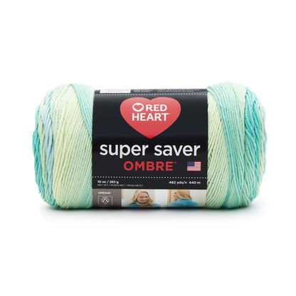 Red Heart Super Saver Ombre Yarn Seaside