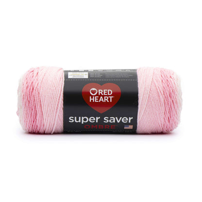 Red Heart Super Saver Ombre Yarn - Clearance Shades Light Pink