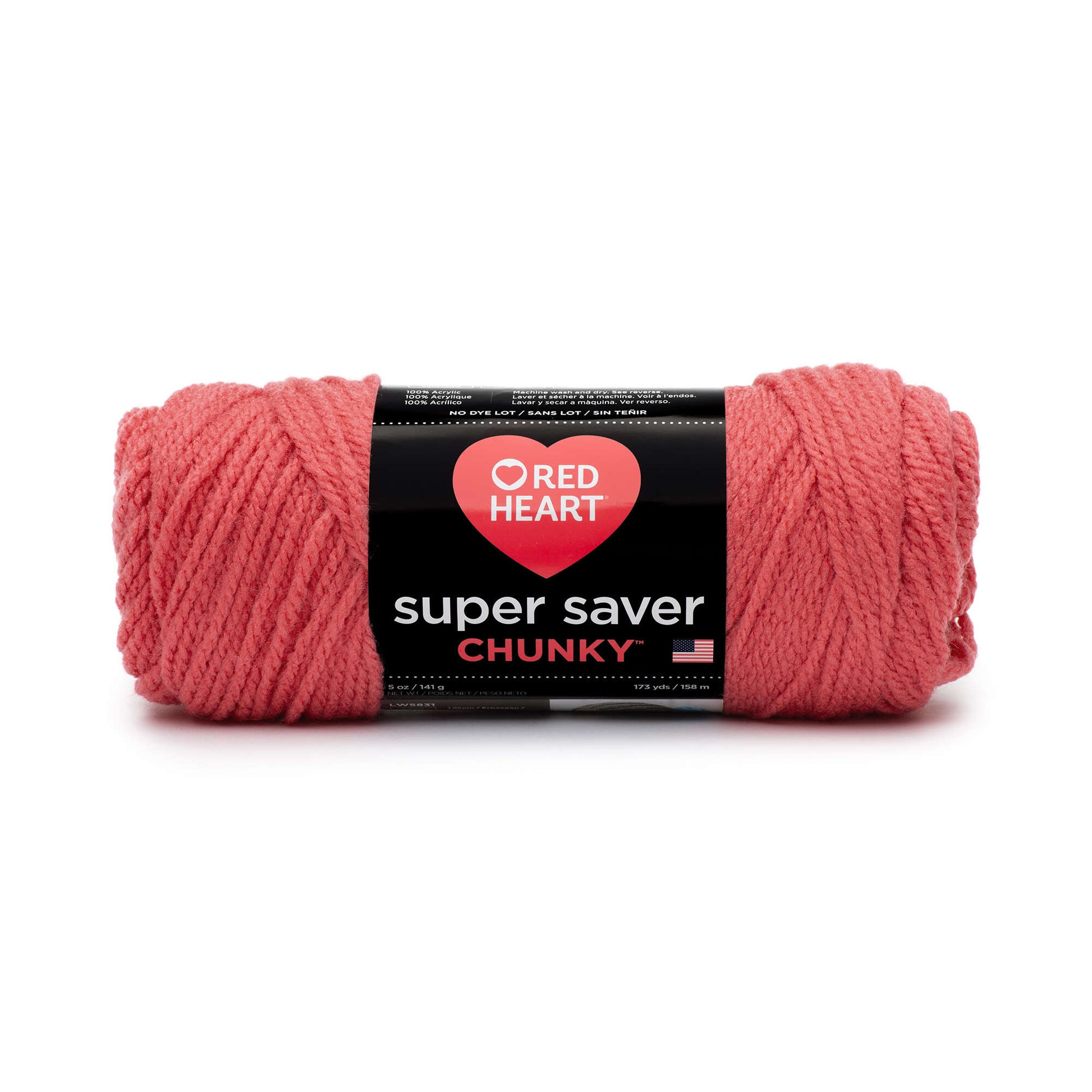 Red Heart Super Saver Chunky Yarn - Clearance shades