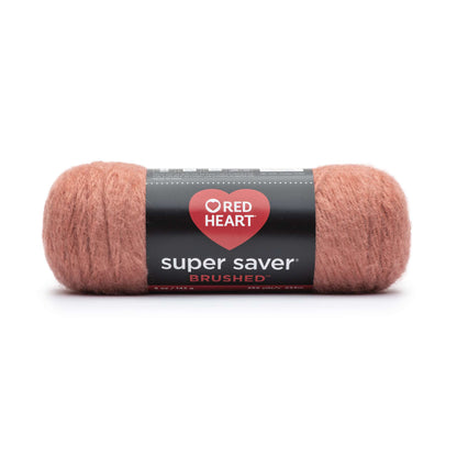 Red Heart Super Saver Brushed Yarn Clay