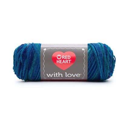 Red Heart With Love Yarn - Discontinued Shades Cerulean