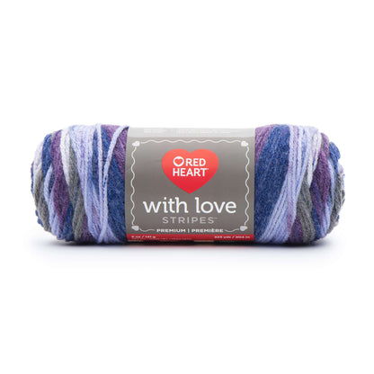 Red Heart With Love Yarn - Discontinued Shades Baroque Stripe