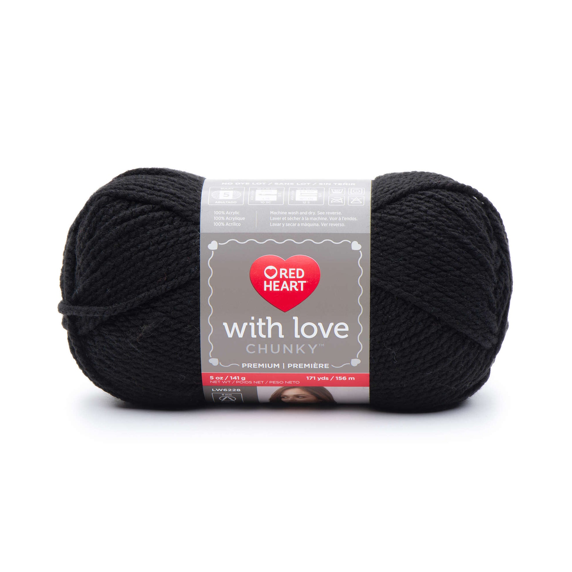 Red Heart With Love Chunky Yarn - Discontinued shades