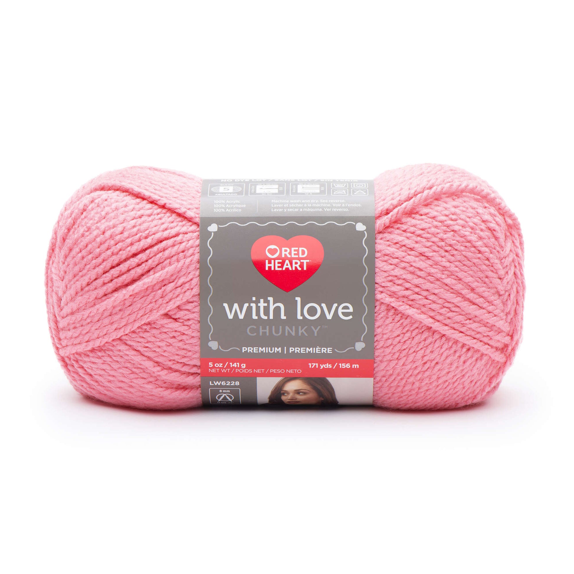 Red Heart With Love Chunky Yarn - Discontinued shades