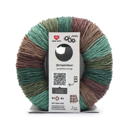 Red Heart Super Saver O'Go Yarn - Clearance Shades Forest