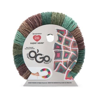 Red Heart Super Saver O'Go Yarn - Clearance Shades Forest
