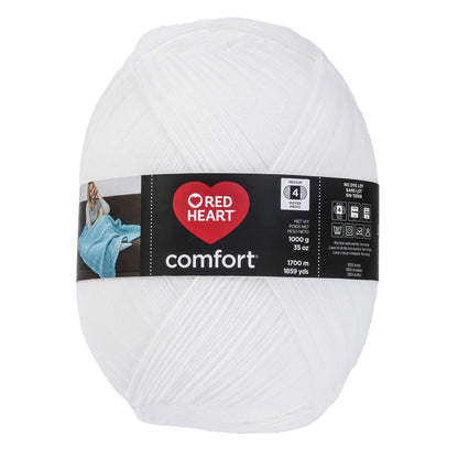 Red Heart Comfort Yarn (1000g/35.3oz) - Discontinued shades White