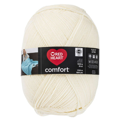 Red Heart Comfort Yarn (1000g/35.3oz) - Discontinued shades Cream