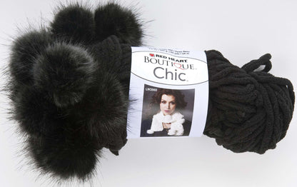 Red Heart Boutique Chic Yarn - Discontinued shades Ebony
