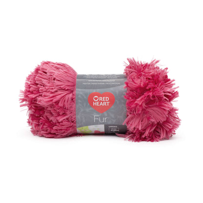 Red Heart Fur Yarn - Discontinued Shades Tulip Pink