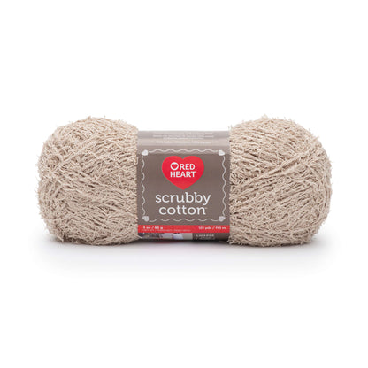 Red Heart Scrubby Cotton Yarn - Discontinued shades Tan