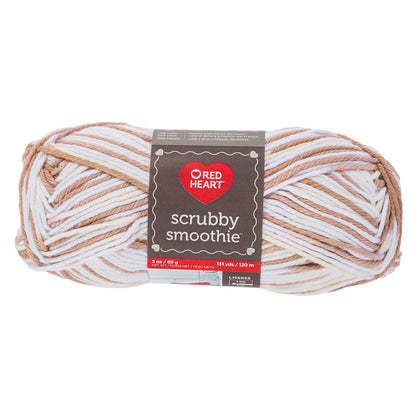 Red Heart Scrubby Smoothie Yarn - Discontinued shades Oatmeal