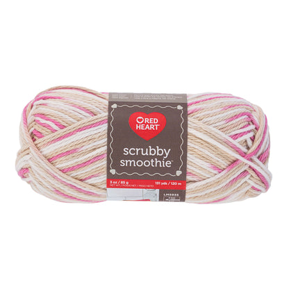 Red Heart Scrubby Smoothie Yarn - Discontinued shades Neopolitan