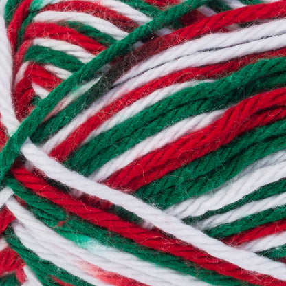 Red Heart Scrubby Smoothie Yarn - Discontinued shades Christmas