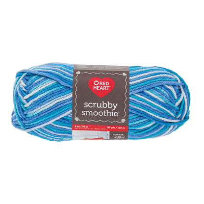 Red Heart Scrubby Smoothie Yarn - Discontinued shades Waves