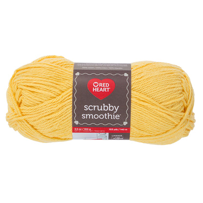 Red Heart Scrubby Smoothie Yarn - Discontinued shades Lemony