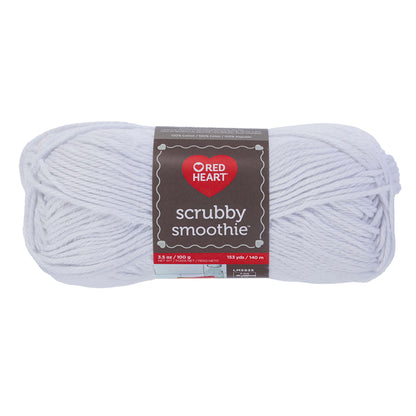 Red Heart Scrubby Smoothie Yarn - Discontinued shades White