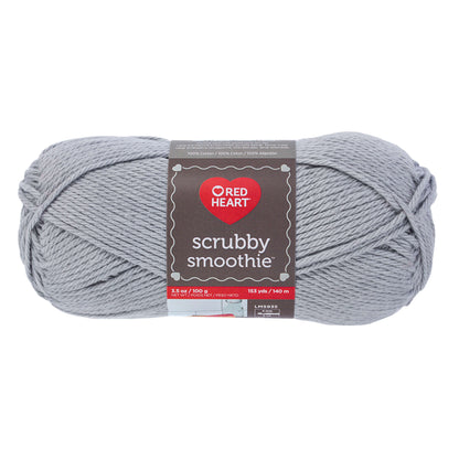 Red Heart Scrubby Smoothie Yarn - Discontinued shades Gray