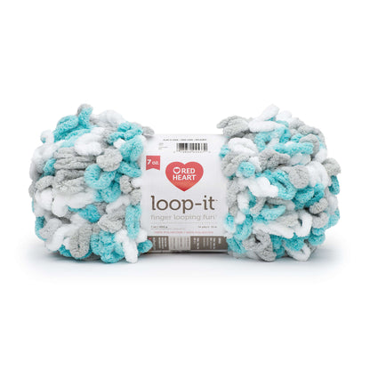 Red Heart Loop-It Yarn (200g/7oz) - Discontinued Shades Play It Cool