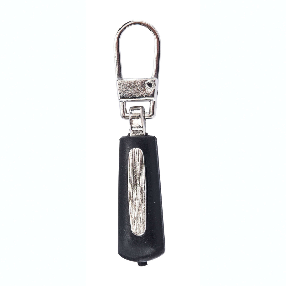 Silver & Black Rubber