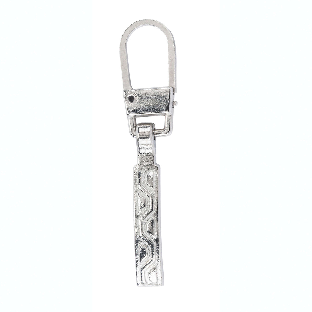 Silver Embossed Aztec