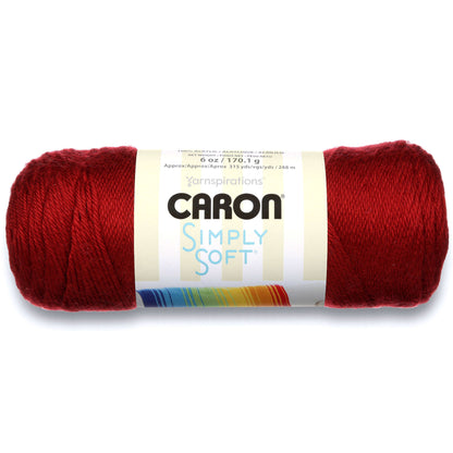 Caron Simply Soft Yarn Autumn Red