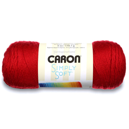 Caron Simply Soft Yarn Harvest Red