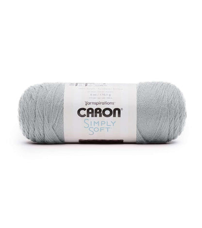 Caron Simply Soft Yarn Feathered Gray