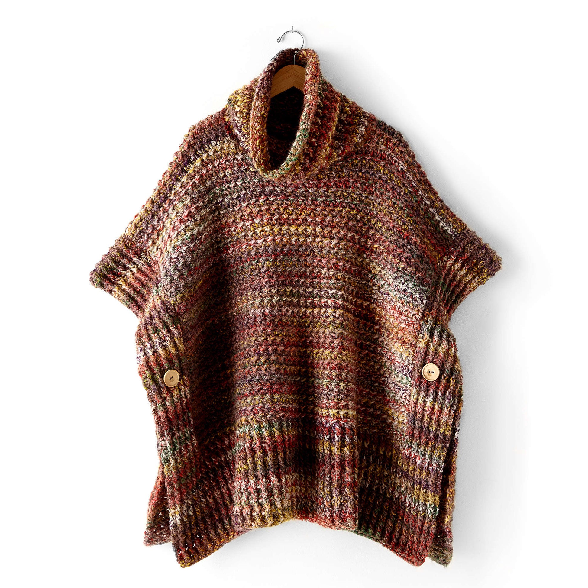 Free Patons Tweed Under Wraps Crochet Pattern