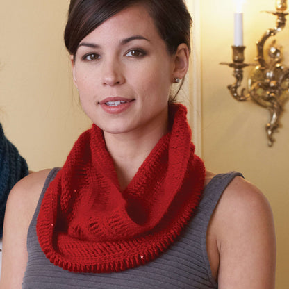 Patons Cowl Crochet Crochet Cowl made in Patons Lace yarn